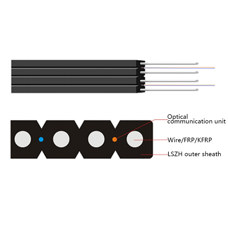 Cavo ottico FTTH doppia farfalla